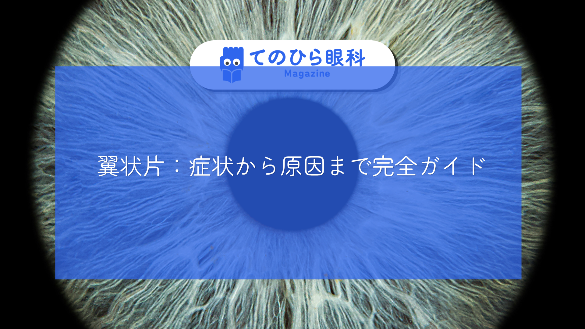 翼状片に悩む人の目